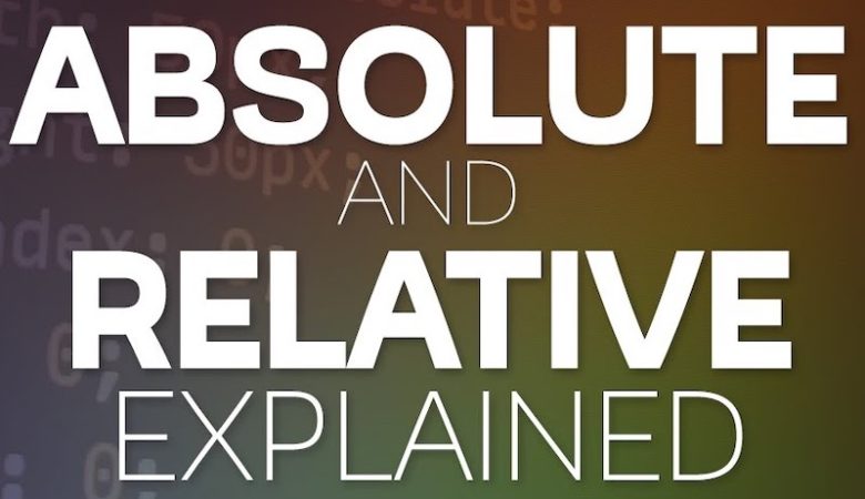 Difference Between Absolute And Relative