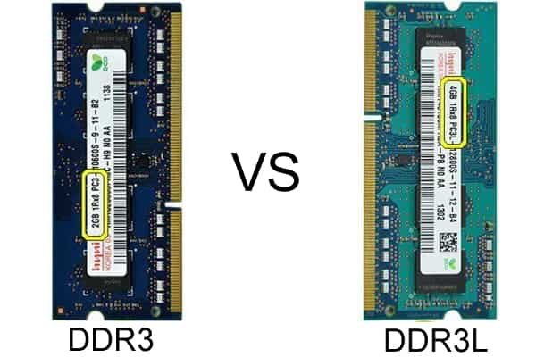 Difference Between DDR3 and DDR3L