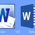 Difference Between Doc and Docx File