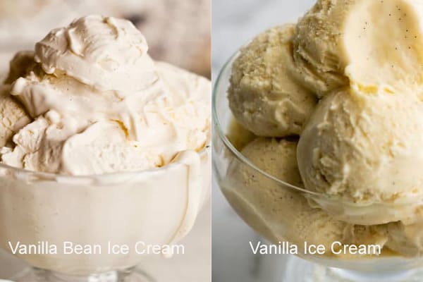 Vanilla Bean Ice Cream Vs Vanilla Ice Cream